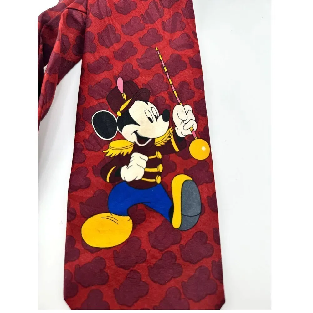 Vintage Mickey Mouse Disney Band‎ Leader Music Balancine INC Tie
